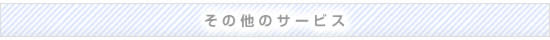 その他のサービス